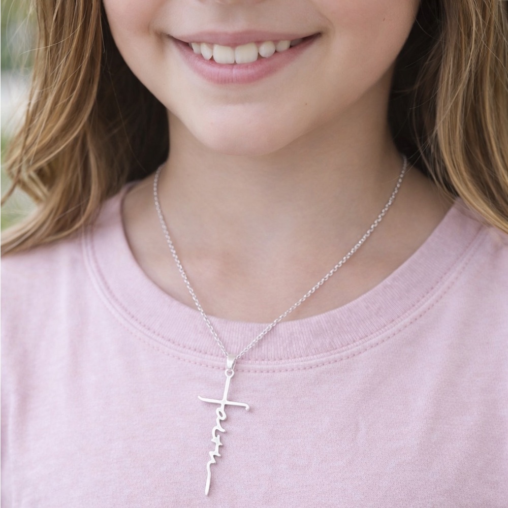 Faith Cross Necklace